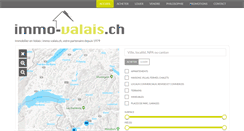 Desktop Screenshot of immo-valais.ch